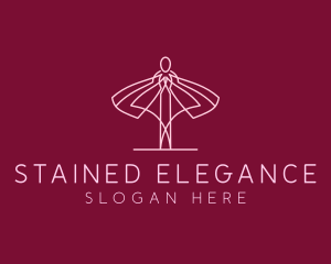 Skirt Ballet Dancer  logo design