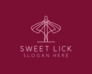 Skirt Ballet Dancer  logo design