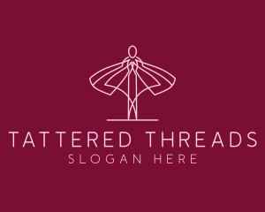 Skirt Ballet Dancer  logo design