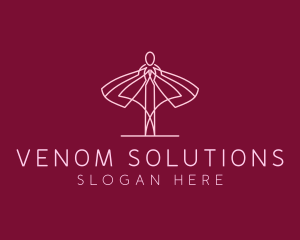 Skirt Ballet Dancer  logo design