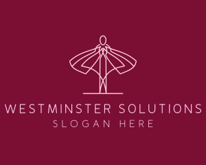 Skirt Ballet Dancer  logo design