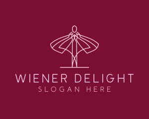 Skirt Ballet Dancer  logo design