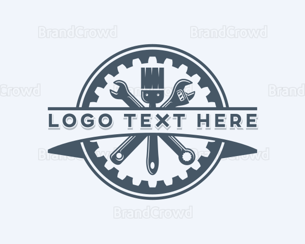 Handyman Tools Mechanic Logo