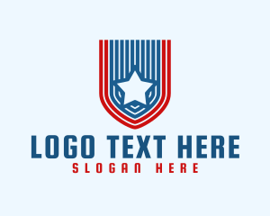 Campaign - Banner Star Flag logo design
