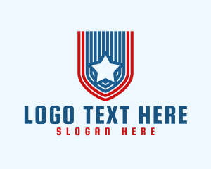 Flag - Banner Star Flag logo design