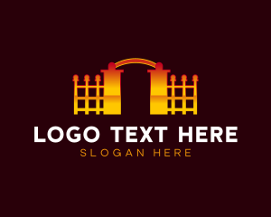 Privacy - Gate Fence Arch logo design