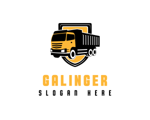 Mover - Dump Truck Mover logo design