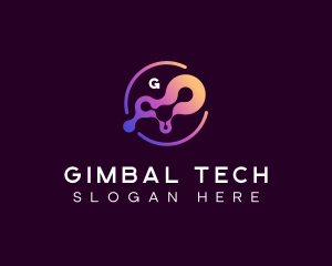 Tech Software Data logo design