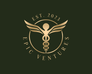Caduceus - Medical Healthcare Caduceus logo design