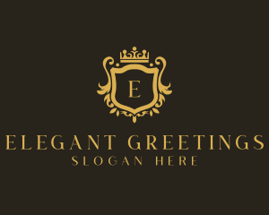 Regal Elegant Shield logo design