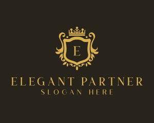 Regal Elegant Shield logo design