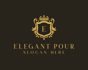 Regal Elegant Shield logo design