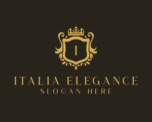 Regal Elegant Shield logo design