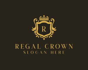 Regal Elegant Shield logo design