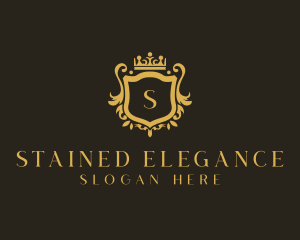 Regal Elegant Shield logo design