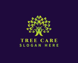 People Tree Plant logo design