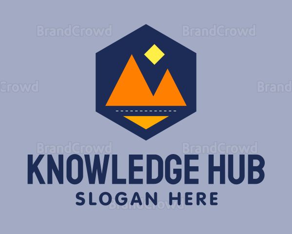 Hexagon Twin Mountain Road Logo