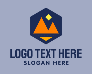 Hexagon Twin Mountain Road Logo