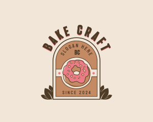 Donut Pastry logo design