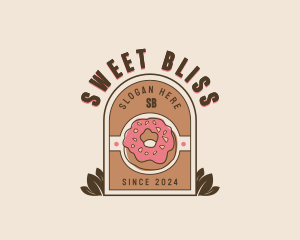 Donut Pastry logo design