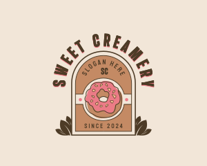 Donut Pastry logo design