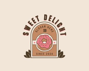 Donut Pastry logo design