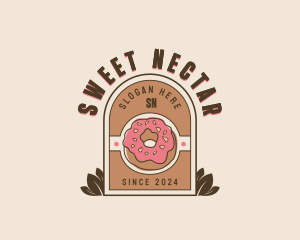 Donut Pastry logo design