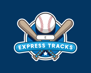 Baseball Sports League Logo