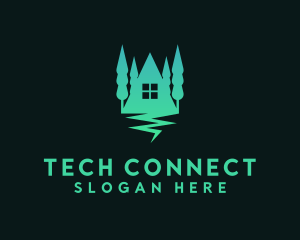 Forest House Cabin  Logo