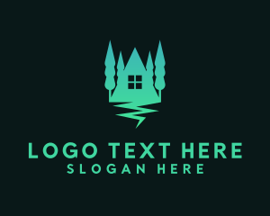 Forest House Cabin  Logo