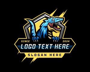 Dragon - Wild Dinosaur T Rex logo design