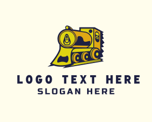 Alcohol Delivery - Soda Can Train Express logo design