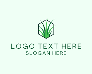 Plant - Natural Grass Care logo design