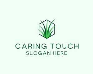 Natural Grass Care logo design