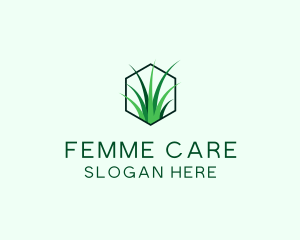 Natural Grass Care logo design