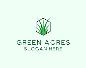 Natural Grass Care logo design