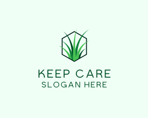 Natural Grass Care logo design