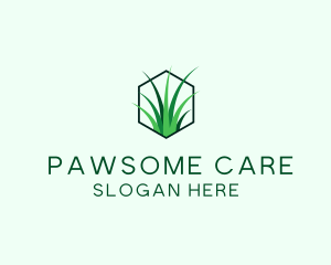 Natural Grass Care logo design