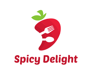 Spicy - Spicy Chili Restaurant logo design