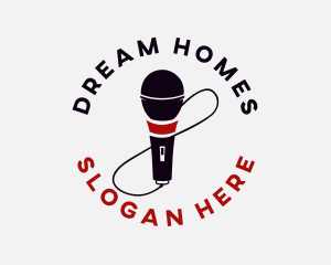 Download - Singing Red Microphone logo design