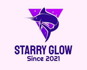 Starry - Starry Night Swordfish logo design