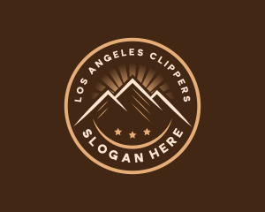 Mountain Climbing - Summit Mountain Exploration logo design