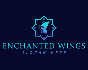 Magical Fairy Wings logo design