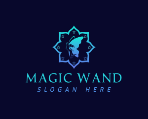 Magical Fairy Wings logo design