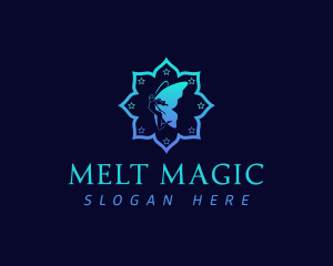 Magical Fairy Wings logo design