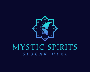 Magical Fairy Wings logo design