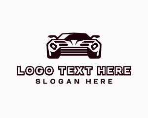 Vehicle - Car Racing Vehicle logo design