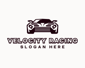 Car Racing Vehicle logo design