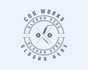 Cog Welding Workshop  logo design