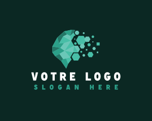 Automated - Digital Tech Brain logo design